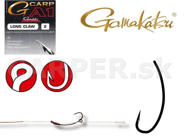 Gamakatsu G-Carp A1 Long Claw
