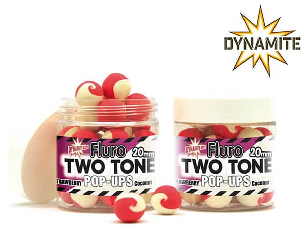 Dynamite Baits Fluro Two Tone Strawberry Coconut Cream