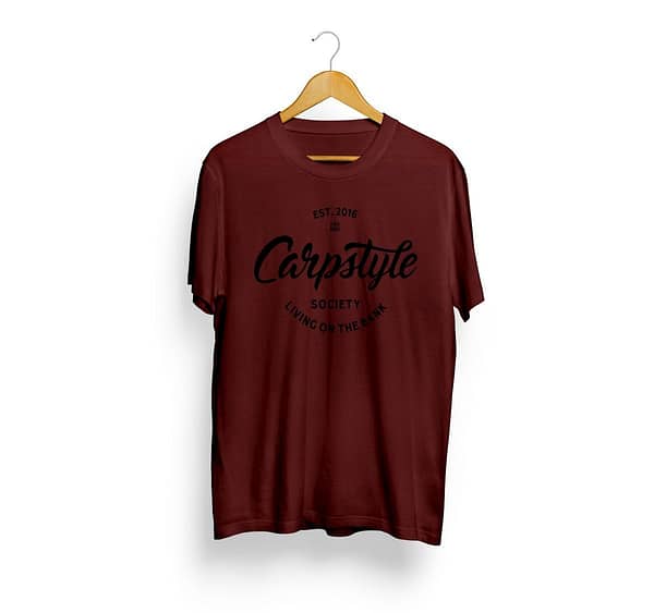 Tričko Carpstyle T-Shirt 2018 Burgundy