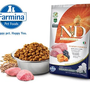 Farmina N&D dog PUMPKIN (GF) puppy medium & maxi
