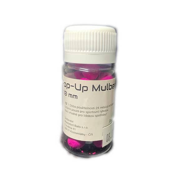 Mastodont Baits Fluo Pop-Up Boilies Mulberry 10mm 30ml
