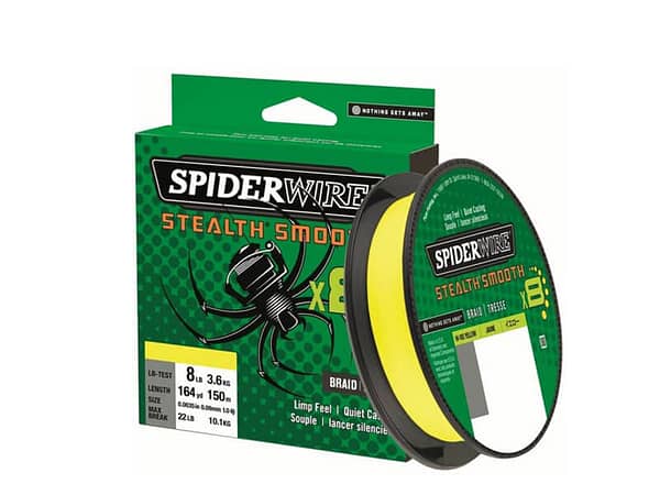 Spiderwire Stealth Smooth Braid Yellow