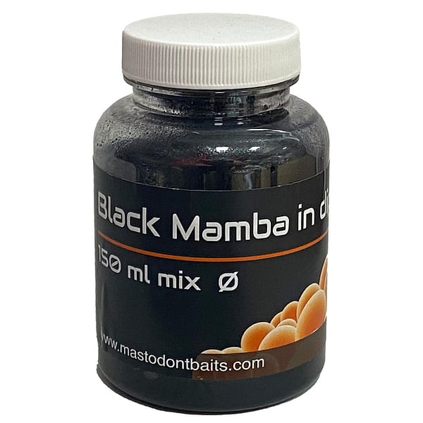 Mastodont Baits bolies Black Mamba v dipe 150ml mix 20/24mm
